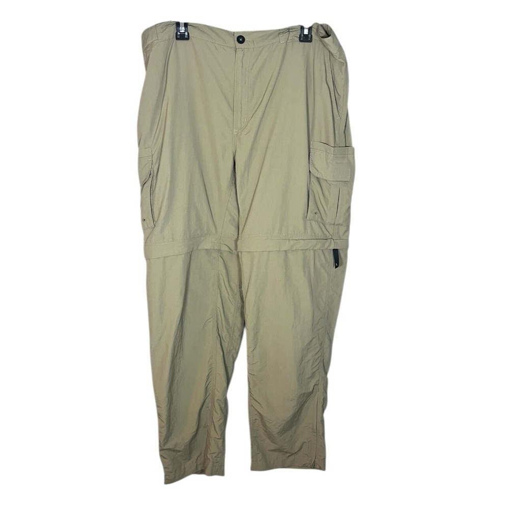 Magellan Outdoors Pants Mens 2XL Fish Convertible Zip Off Cargo Hiking Waist 40"